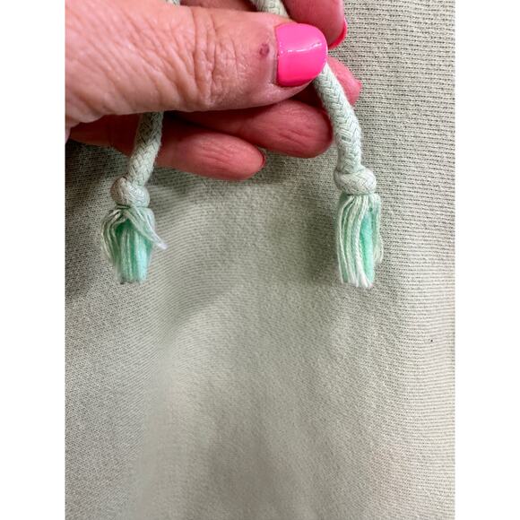 Champion men's size Medium reverse weave hoodie green sweatshirt kangaroo - Picture 9 of 9